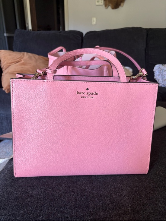 kate spade Handbags - kate spade Pink Leather Structured Satchel